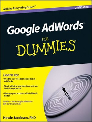 cover image of Google AdWords For Dummies